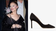 Ariana Grande Reaches for Jimmy Choo's Romy Pumps for 'Jimmy Fallon'