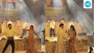 Rama Raju Mantena dances with daughter Netra at Udaipur wedding reception. Watch
