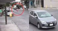 Conductor atropella a mujer de la tercera edad y huye del lugar en Monterrey (VIDEO)