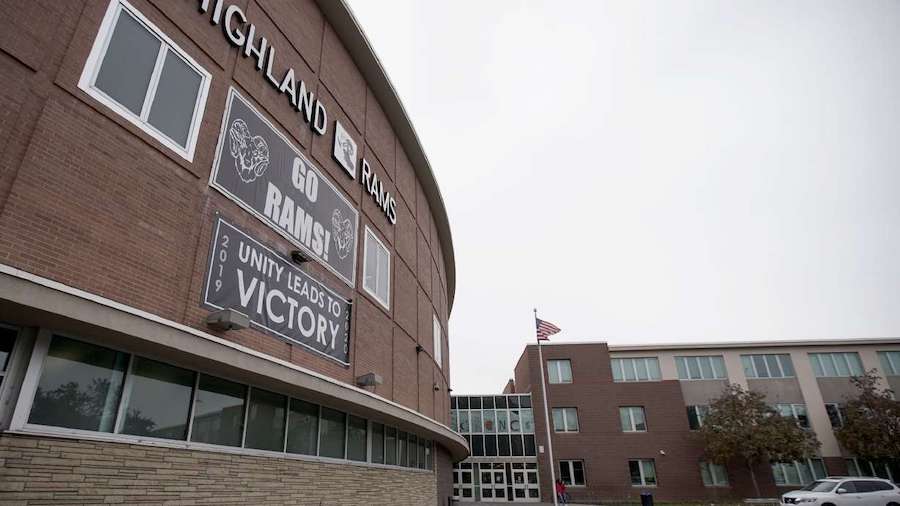 2 minors found with gun, arrested at Highland High School, police say