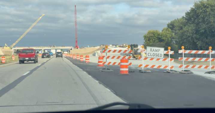 Southbound ramp now open in Grand Chute: Ballard exit opening soon.