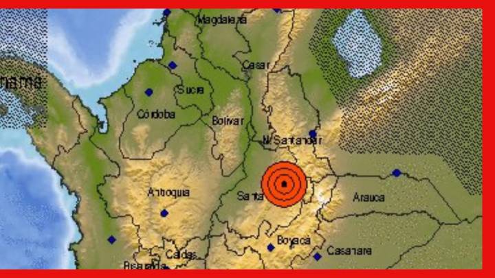 Dos temblores sacuden Colombia en la madrugada: Epicentros en Santander y Huila
