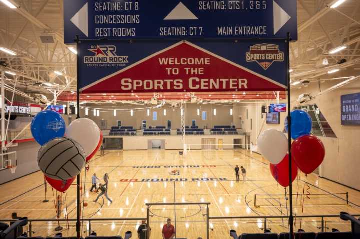 Round Rock opens expanded Sports Center