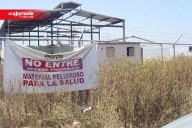 Alertan ante amenaza tóxica por perforación de confinamiento de residuos peligrosos