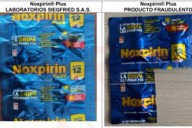 Falsificaron un lote de Noxpirín y consumirlo podría ser riesgoso: así puede reconocerlo