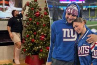Cam Skattebo's girlfriend shares holiday photo of Giants star back on his feet