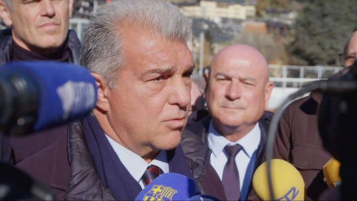 Laporta responde a Florentino: "Declaraciones que denotan la 'barcelonitis' que tiene el Madrid"