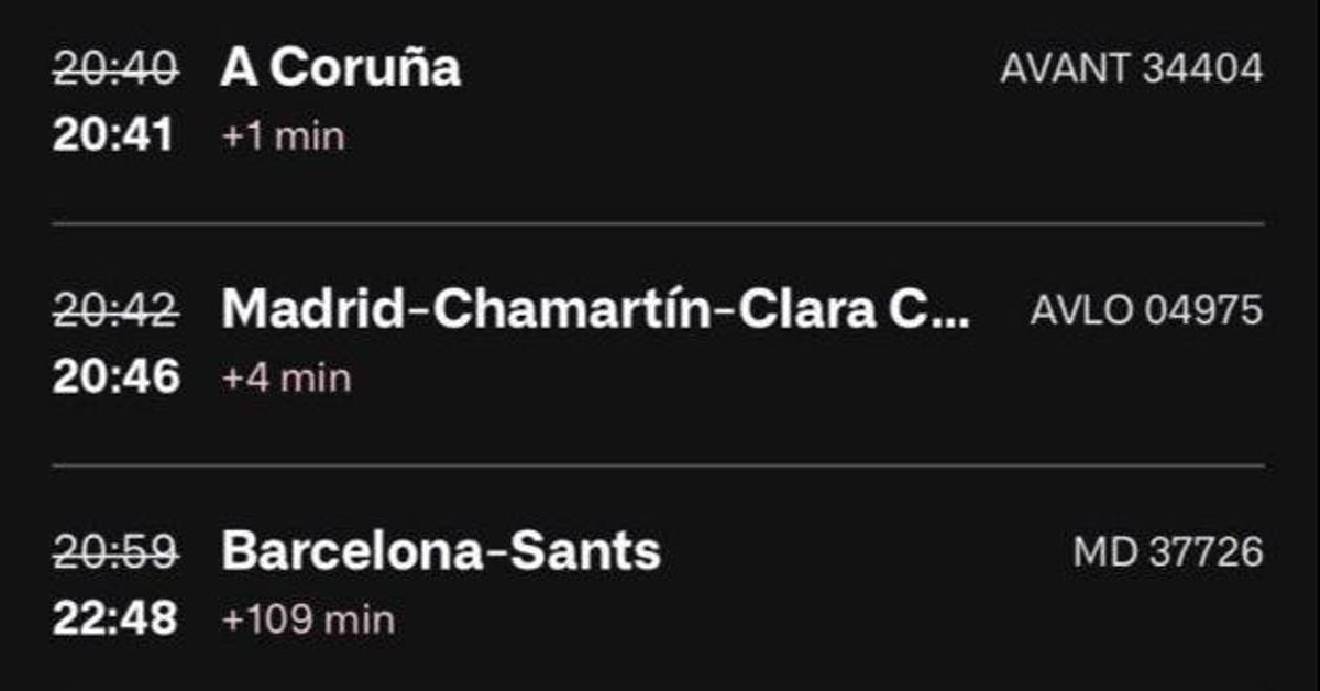 ¿Sabe usted que los trenes en Ourense van a su tiempo, con tranquilidad?