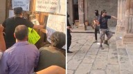 VIDEO | Irrumpen en Palacio de Gobierno de Morelia durante p...