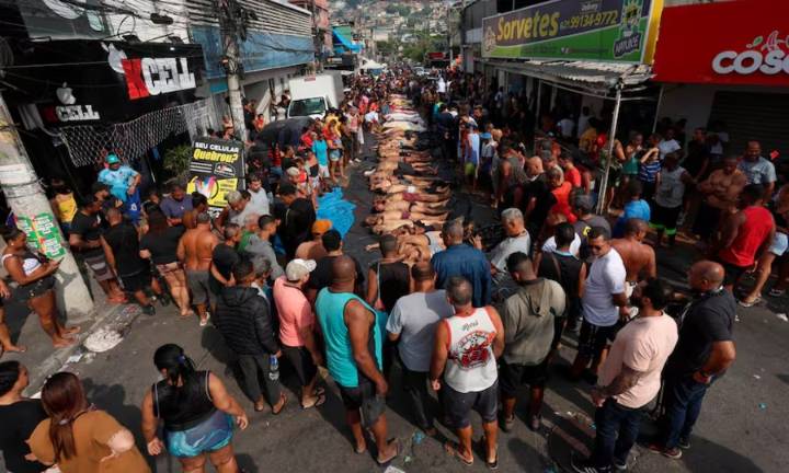 La redada más letal de la historia de Brasil abre una batalla política y expone el vacío estratégico frente al crimen organizado