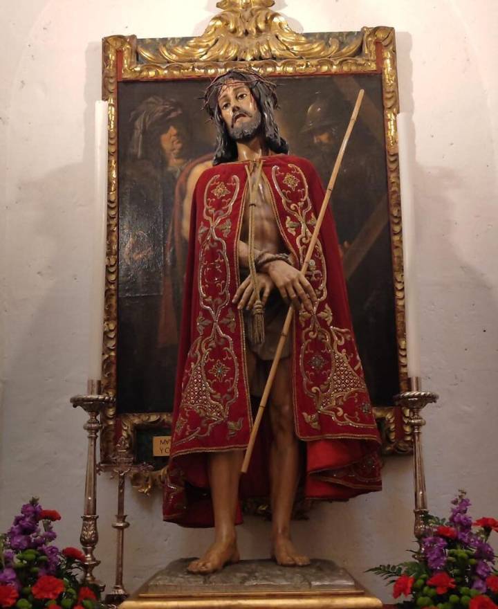 La hermandad de Jesús con la Caña celebrará Cristo Rey con una misa y la veneración de la Santa Espina