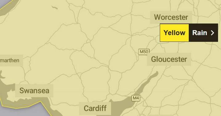 Met Office yellow weather warning issued as flooding, power cuts and travel disruption possible