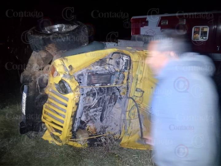 Otro adolescente muerto en aparatosa volcadura