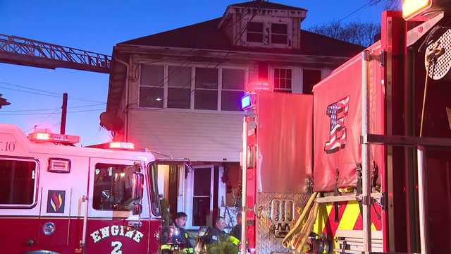 Winds challenge firefighters at multi-family home in Waltham