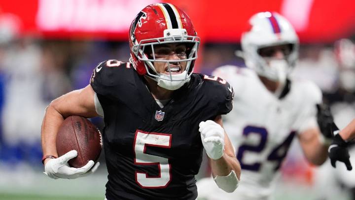 Falcons WR Drake London week-to-week with knee issue