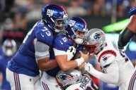 The Giants finally called it quits on offense tackle bust
