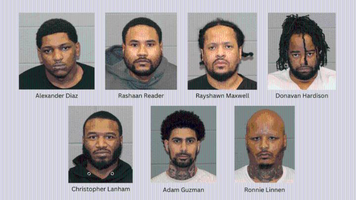 7 arrested, 400g of fentanyl seized in Waterbury narcotics bust