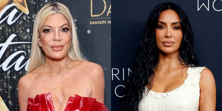 Tori Spelling Recalls Awkward Halloween Run-In With Kim Kardashian, Says Her Bodyguard Shut Down Attempt to Reconnect | Kim Kardashian, Tori Spelling | Celebrity News and Gossip | Entertainment, Photo