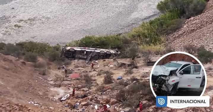 37 personas mueren tras caída de bus rural a un abismo en el sur de Perú: hay 13 heridos