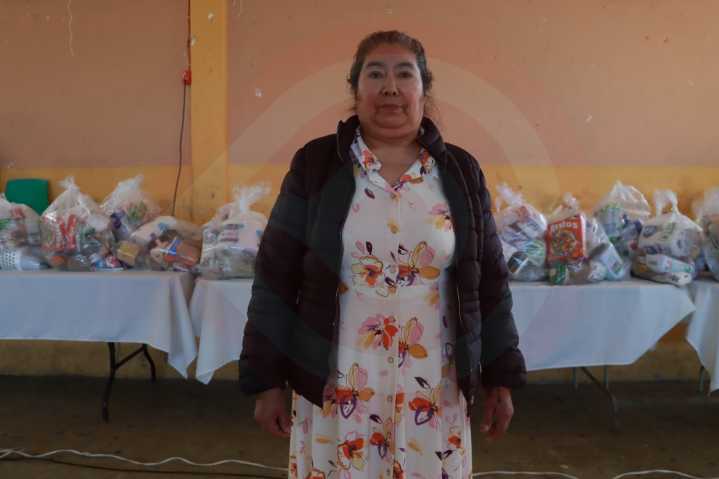 Habitante de Eloxochitlán agradece visita del gobernador y apoyos recibidos tras las lluvias