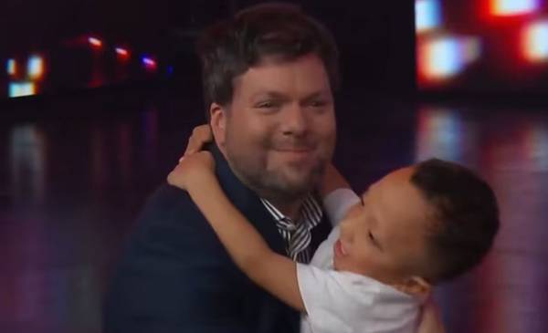 El desgarrador momento de Guido Kaczka con dos pacientes del Garrahan