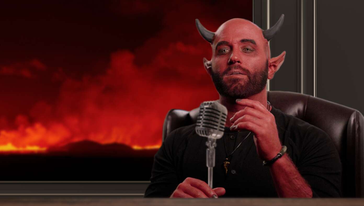 Satan Announces Hell's Game Of The Day Once Again 'The Floor Is Lava'