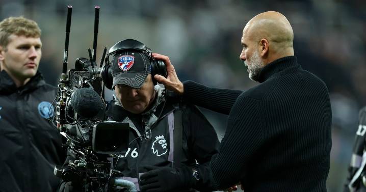 ‘Embarrassed’ Pep Guardiola issues grovelling apology after angrily confronting cameraman