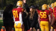 'There's no way to pay that back': Oberlin football team rallies around assistant coach Roseanna Smith as she battles breast cancer