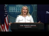 Watch Live: White House holds briefing amid new Epstein emails mentioning Trump