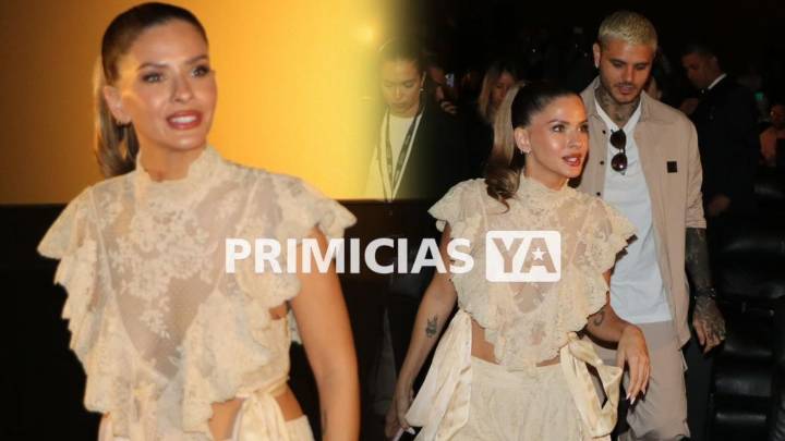 Descubren a Mauro Icardi usando el celular durante la conferencia de la China Suárez: qué espiaba