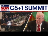 FULL: Trump hosts Central Asian leaders, takes questions on shutdown