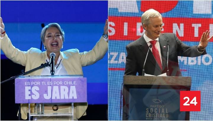 Jara y Kast pasan a segunda vuelta presidencial