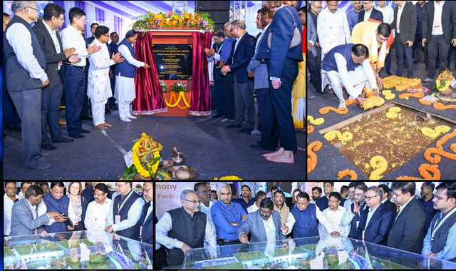 CM Majhi Lays Foundation for Rs 2,067 Cr Semiconductor Facility at Info Valley