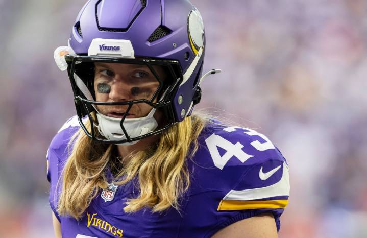 Vikings star Andrew Van Ginkel calls out ‘dirty play’ by the Lions