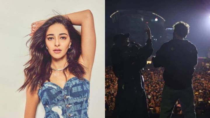 Ananya Panday Reacts To Himesh Reshammiya Singing Tu Meri Main Tera Main Tera Tu Meri