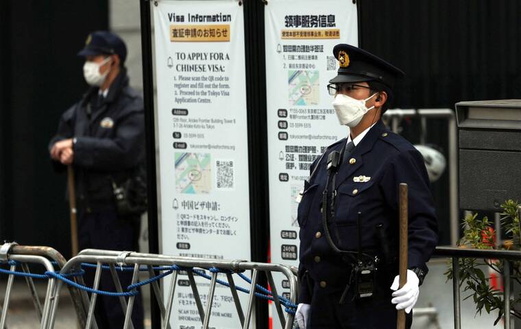 Japan warns citizens in China as tensions escalate