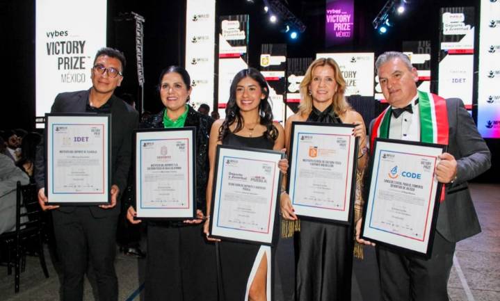 Puebla brilla en “Victory Prize México”: premio nacional por impulso deportivo