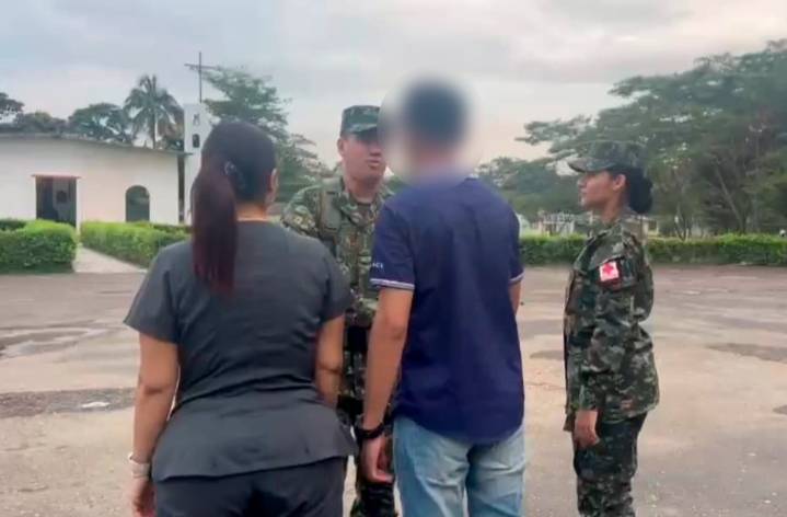 En Meta, Ejército recuperó a un menor presuntamente reclutado por un GAOr