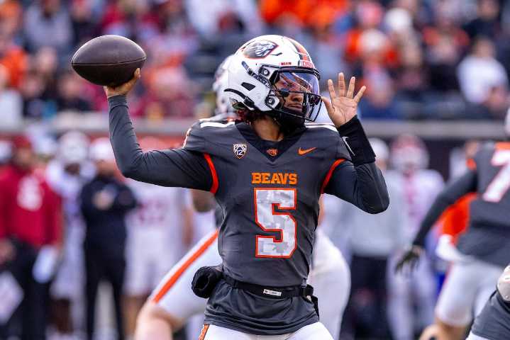 Oregon State provides injury update on quarterback Gabarri Johnson