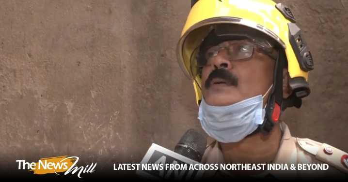 Fire breaks out at a shoe godown in Kolkata