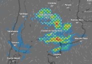 En nueve provincias. Emiten alerta amarilla por tormentas, viento zonda y viento para este lunes