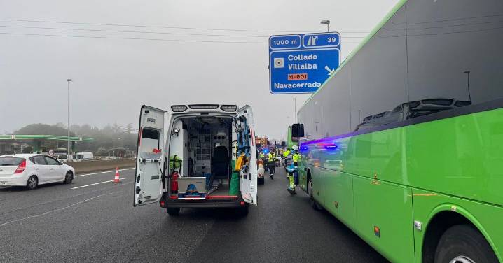 34 heridos en un accidente múltiple en la A
