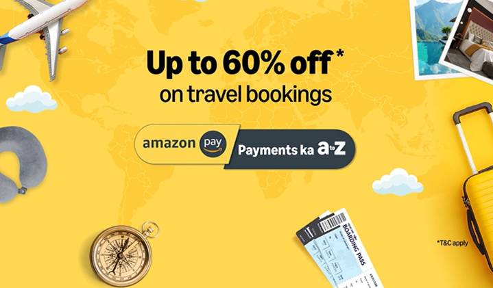Amazon Pay launches ‘Impossible Travel Deals’ with up to 60 pc off on hotels, 20% on flights