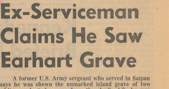 Amelia Earhart records released by U.S. include her last known communications and search locations for missing aviator