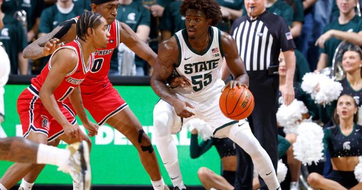 No. 17 Michigan State stays unbeaten with 84-56 win over Detroit Mercy