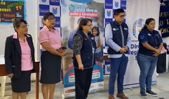 Vacunación infantil en alerta: Diresa busca elevar cifras de vacunación en menores de cinco años