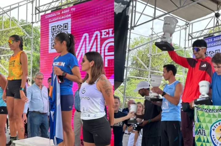 Así fue la premiación de los 21K del maratón de El Liberal Copa 60 Años de Canal 7