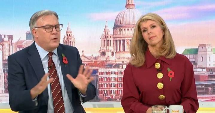Good Morning Britain guest warned 'please don't swear' as Kate Garraway intervenes