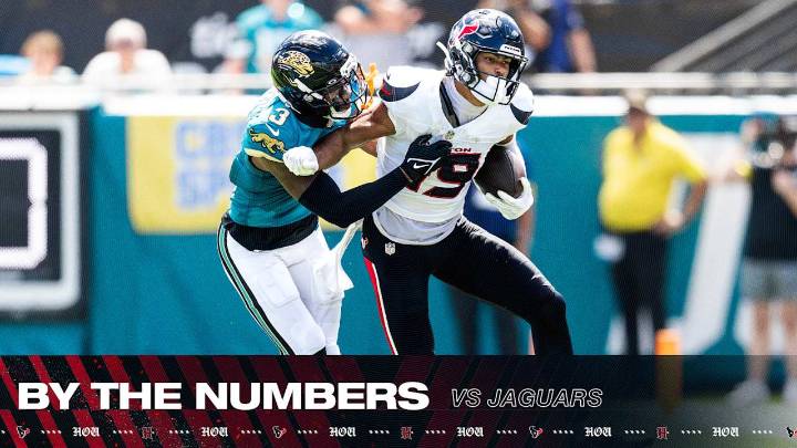 By The Numbers | Texans vs Jaguars