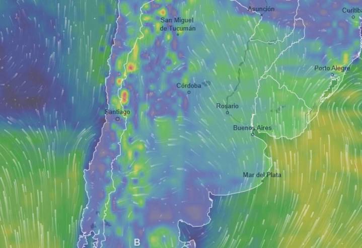 Hay alerta amarilla por tormentas para este jueves 6 de noviembre